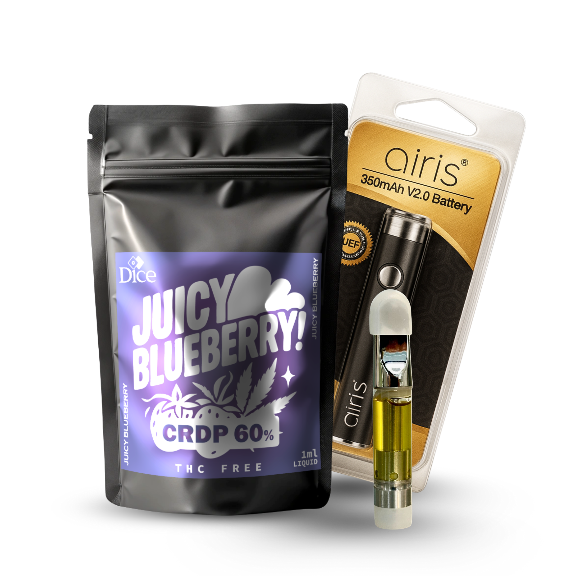CRDP JUICY BLUEBERRY＋バッテリー はじめてセット｜DICE
