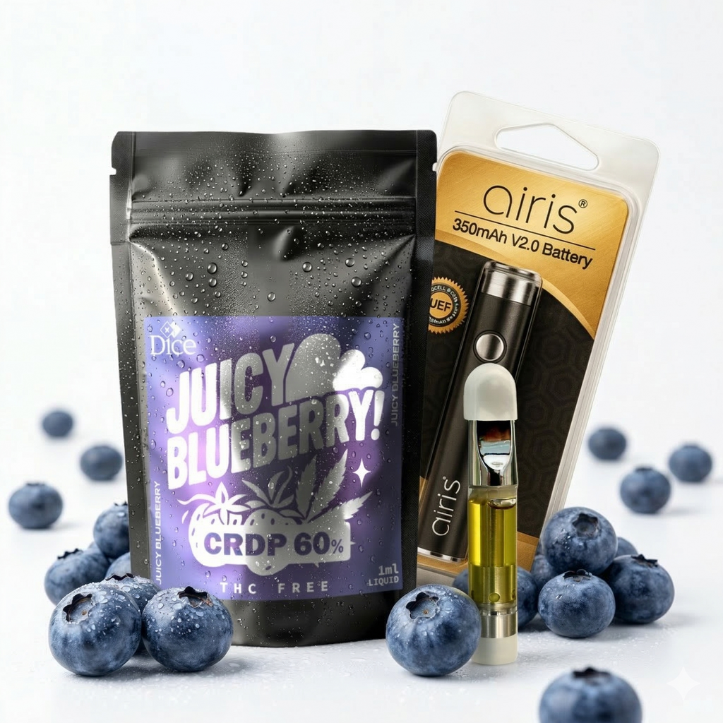 CRDP JUICY BLUEBERRY＋バッテリー はじめてセット｜DICE